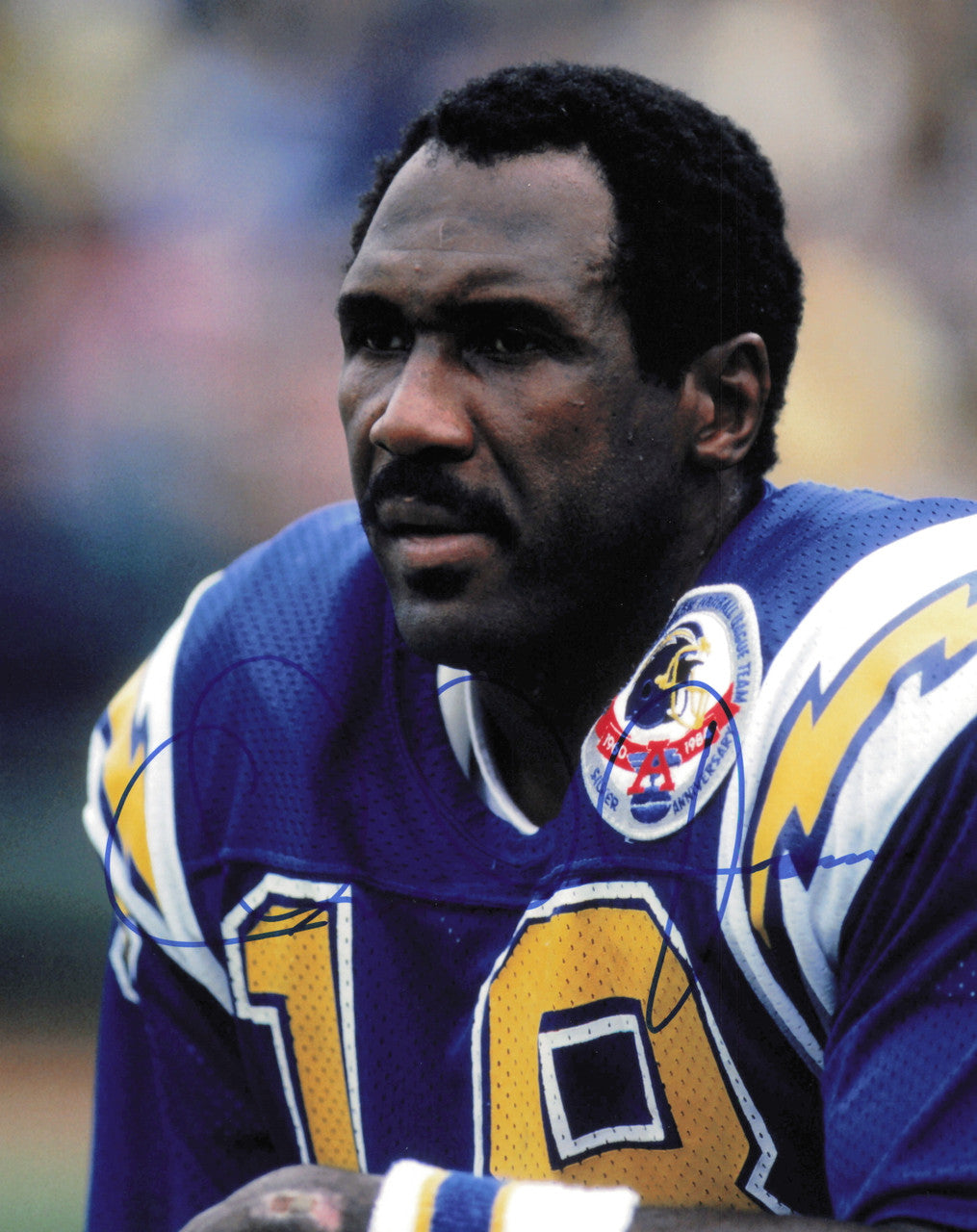 Charlie Joiner Autographed 8x10 Photo San Diego Chargers SKU #245855
