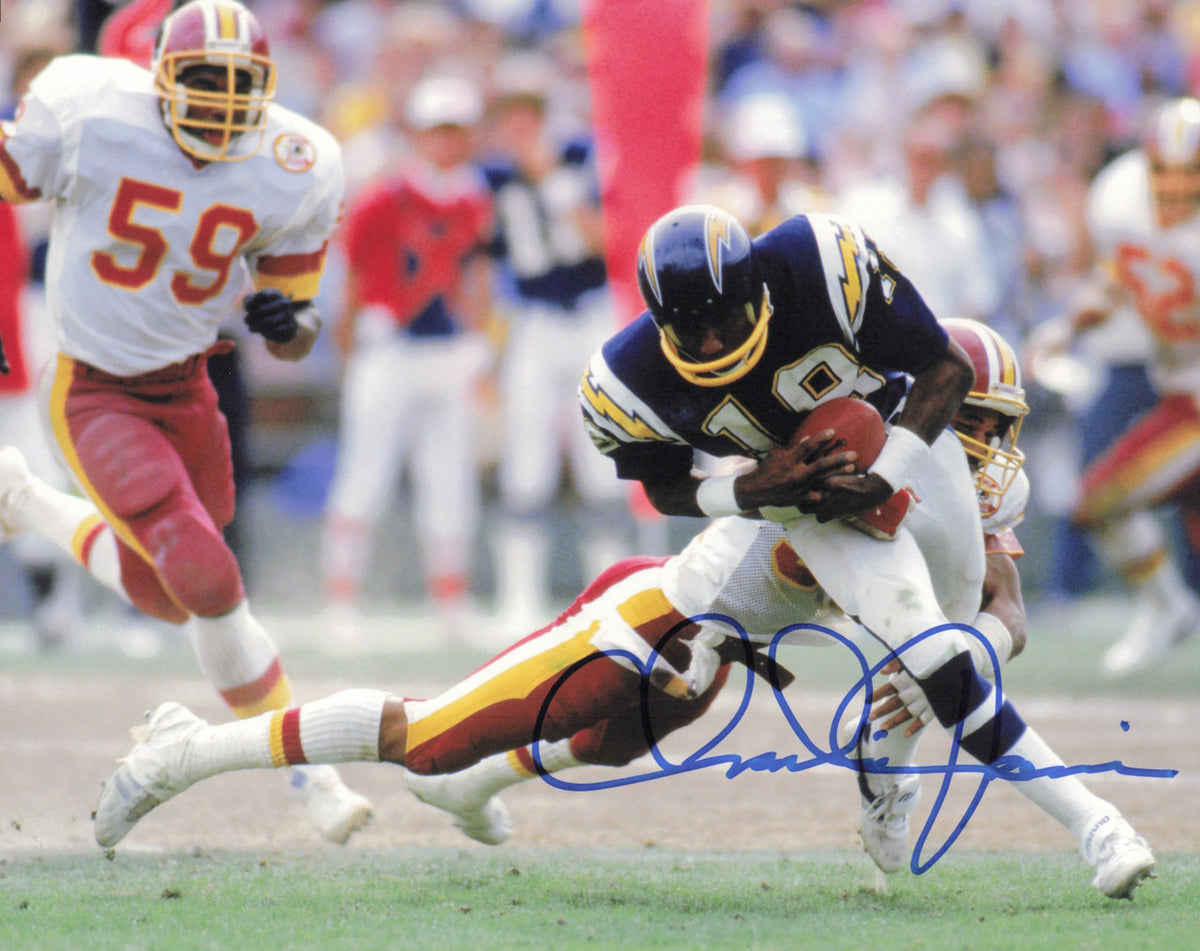 Charlie Joiner Autographed 8x10 Photo San Diego Chargers SKU #245857