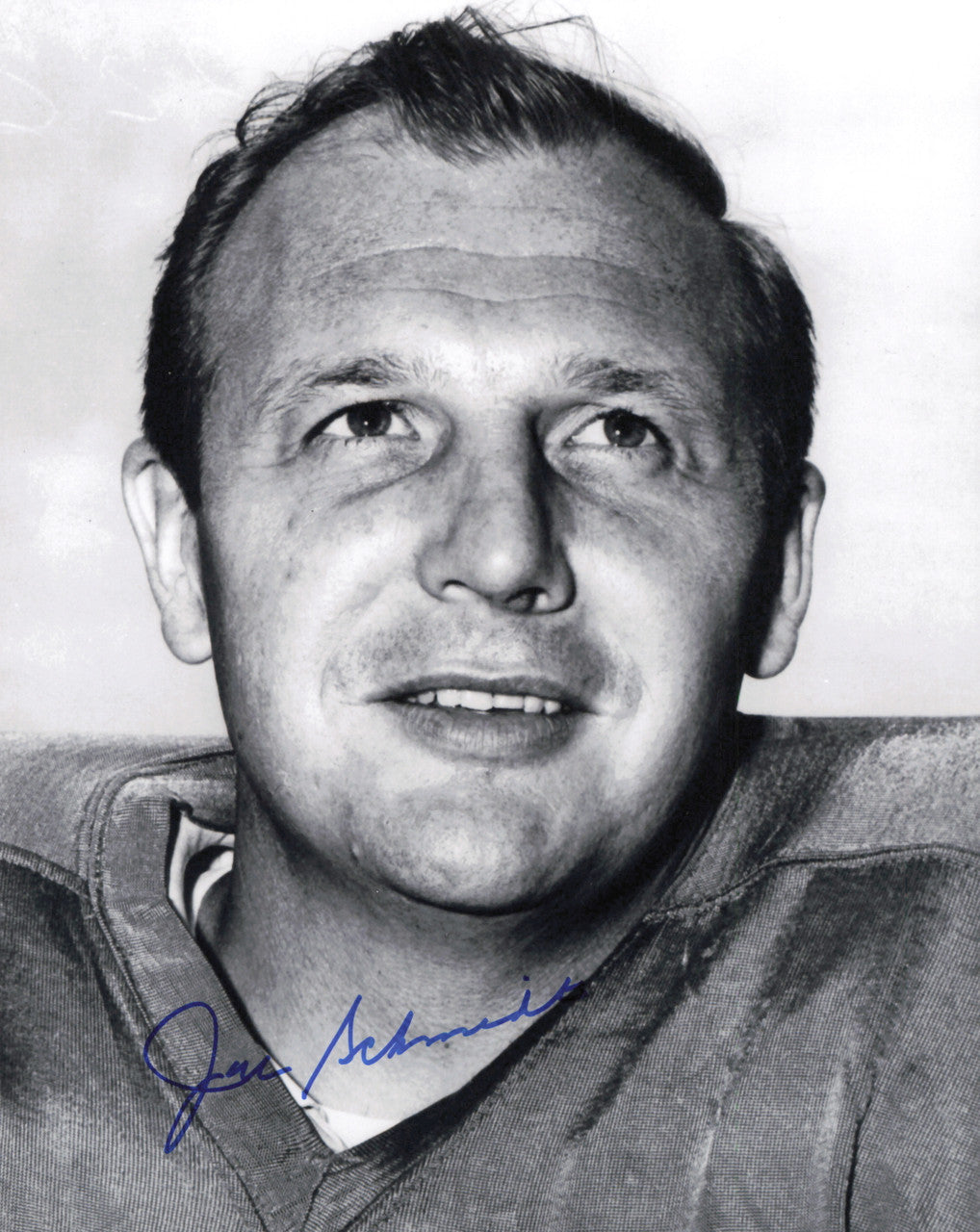 Joe Schmidt Autographed 8x10 Photo Detroit Lions SKU #245894