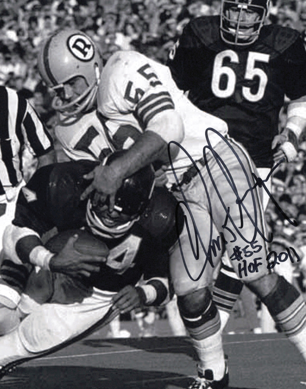 Chris Hanburger Autographed 8x10 Photo Washington Redskins SKU #245915