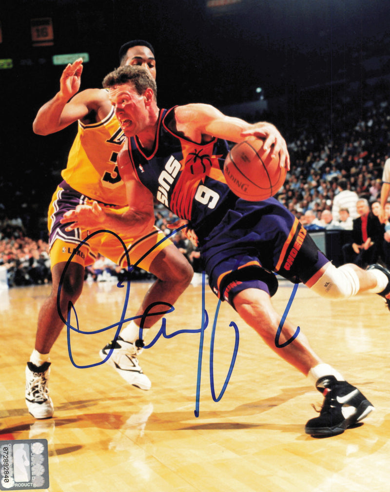 Dan Majerle Autographed 8x10 Photo Phoenix Suns SKU #246001