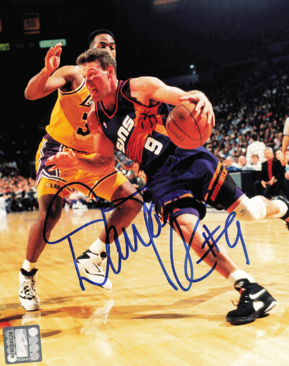 Dan Majerle Autographed 8x10 Photo Phoenix Suns SKU #246004