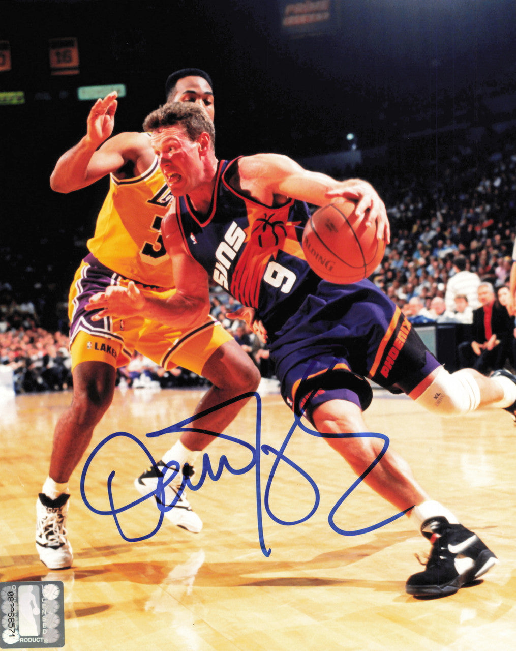 Dan Majerle Autographed 8x10 Photo Phoenix Suns SKU #246008