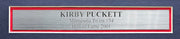 Minnesota Twins Kirby Puckett Autographed Framed White Rawlings Jersey (Light) Beckett BAS #AC74569