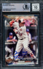 Manny Machado Autographed 2017 Bowman Card #40 Baltimore Orioles Auto Grade Gem Mint 10 Beckett BAS #16542442