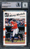 Manny Machado Autographed 2017 Donruss Card #57 Baltimore Orioles Auto Grade Gem Mint 10 Beckett BAS #16542446