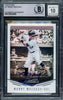 Manny Machado Autographed 2018 Panini Studio Card #17 Baltimore Orioles Auto Grade Gem Mint 10 Beckett BAS #16542590