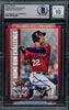 Juan Soto Autographed 2019 Topps Home Run Challenge Card #HRC35 New York Mets Auto Grade Gem Mint 10 Beckett BAS #16544368