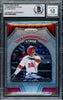 Juan Soto Autographed 2022 Prizm Championship Stage Card #CS-7 New York Mets Auto Grade Gem Mint 10 Beckett BAS #16544608