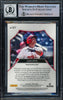 Juan Soto Autographed 2022 Prizm Championship Stage Card #CS-7 New York Mets Auto Grade Gem Mint 10 Beckett BAS #16544608