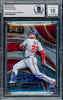 Juan Soto Autographed 2022 Select Moon Shots Card #MS18 New York Mets Auto Grade Gem Mint 10 Beckett BAS #16544627