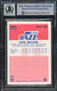 Karl Malone Autographed 1986 Fleer Rookie Card #68 Utah Jazz Auto Grade Gem Mint 10 Beckett BAS #15333062