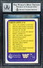 Undertaker Autographed 1991 Merlin WWF German Rookie Card #30 Auto Grade Gem Mint 10 Beckett BAS #14057853