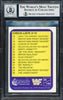 Undertaker Autographed 1991 Merlin WWF German Rookie Card #30 Auto Grade Gem Mint 10 Beckett BAS #14057839