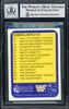 Undertaker Autographed 1991 Merlin WWF German Rookie Card #30 Auto Grade Gem Mint 10 Beckett BAS #14058093