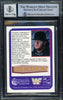 Undertaker Autographed 1991 Merlin WWF Italian Rookie Card #40 Auto Grade Gem Mint 10 Beckett BAS #15679288
