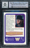 Undertaker Autographed 1991 Merlin WWF Italian Rookie Card #40 Auto Grade Gem Mint 10 Beckett BAS #15679289