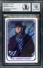 Undertaker Autographed 1991 Merlin WWF Italian Rookie Card #40 Auto Grade Gem Mint 10 Beckett BAS #14058095