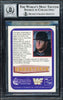 Undertaker Autographed 1991 Merlin WWF Italian Rookie Card #40 Auto Grade Gem Mint 10 Beckett BAS #14058095