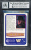 Undertaker Autographed 1991 Merlin WWF German Rookie Card #40 Auto Grade Gem Mint 10 Beckett BAS #14057834