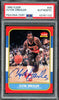 Clyde Drexler Autographed 1986 Fleer Rookie Card #26 Portland Trail Blazers PSA/DNA #43761103