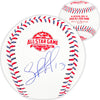 Salvador Perez Autographed Official 2018 All Star Game Logo Game Baseball Kansas City Royals Beckett BAS Witness Stock #216043