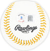 Salvador Perez Autographed Official Gold Glove Logo Baseball Kansas City Royals Beckett BAS Witness Stock #216045