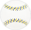 Salvador Perez Autographed Official 2016 All Star Game Logo Game Baseball Kansas City Royals Beckett BAS Witness Stock #216042