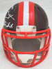 Hanford Dixon & Frank Minnifield Autographed Cleveland Browns Flash Brown Speed Mini Helmet "Dawg Pound" Beckett BAS Witness Stock #216720