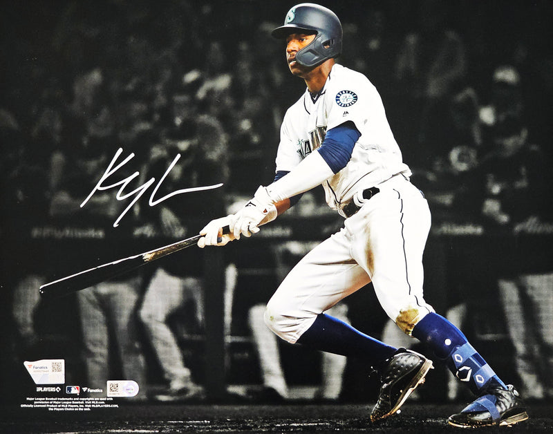 Kyle Lewis Autographed 11x14 Photo Seattle Mariners Fanatics Holo Stock #216023