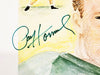 Paul Hornung Autographed 12x15 Lithograph Photo Green Bay Packers Beckett BAS QR Stock #216631