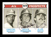 Bruce Robinson & Alan Wirth Autographed 1979 Topps Rookie Card #711 Oakland A's SKU #231076
