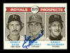 Jim Gaudet Autographed 1979 Topps Rookie Card #707 Kansas City Royals SKU #231080