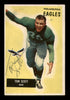 Tom Scott Autographed 1955 Bowman Card #105 Philadelphia Eagles SKU #231138