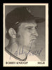 Bobby Knoop Autographed 1975 TCMA Card #6 Quad City Angels SKU #231160
