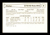 Steve Ruling Autographed 1977 Cramer Rookie Card #48 Spokane Indians SKU #231186