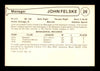 John Felske Autographed 1977 Cramer Card #74 Spokane Indians SKU #231201