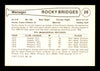 Rocky Bridges Autographed 1977 Cramer Card #50 Phoenix Giants SKU #231208