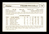 Frank Riccelli Autographed 1977 Cramer Rookie Card #37 Phoenix Giants SKU #231225