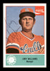 Jimy Williams Autographed 1977 Cramer Card #85 Salt Lake Gulls SKU #231228