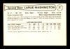 LaRue Washington Autographed 1978 Cramer Card #18 Tucson Toros SKU #231277