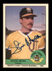 Steve Mura Autographed 1985 Cramer Card #147 Tacoma Tigers SKU #231304