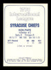 Ken Pape Autographed 1978 TCMA Card #55 Syracuse Chiefs SKU #231345