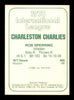 Rob Sperring Autographed 1978 TCMA Card #106 Charleston Charlies SKU #231381