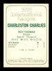 Roy Thomas Autographed 1978 TCMA Card #95 Charleston Charlies SKU #231384