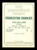 Rick Williams Autographed 1978 TCMA Rookie Card #97 Charleston Charlies SKU #231389
