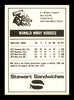 Ron Hodges Autographed 1975 Stewart Sandwiches Card Tidewater Tides SKU #231472