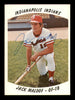 Jack Maloof Autographed 1977 Card #24 Indianapolis Indians SKU #231493
