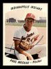 Paul Moskau Autographed 1977 Rookie Card #9 Indianapolis Indians SKU #231505