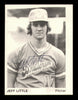 Jeff Little Autographed 1975 TCMA Rookie Card #19 Lafayette Drillers SKU #231516